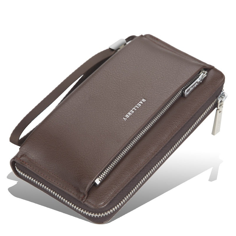 Large-capacity Zippered Clutch For Men