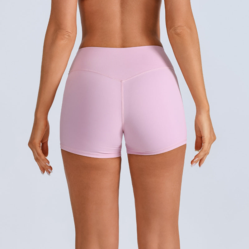 Beauty Back With Chest Pad Cross Spaghetti Strap Bra High Waist Fitness Pants