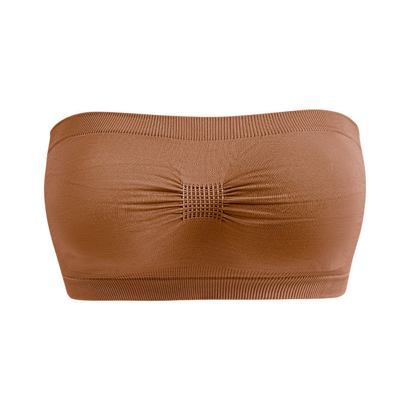 Tube Top Strapless Underwear Women's Breathable Strapless Bra And Undershirt