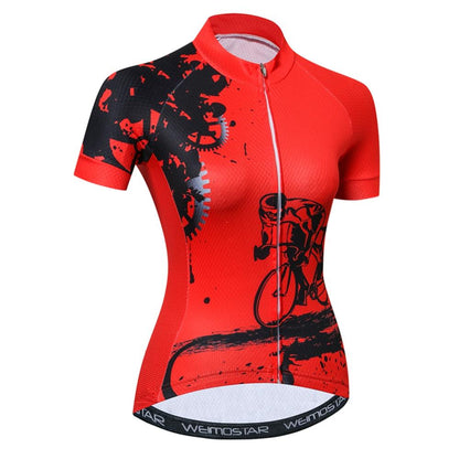 Ladies cycling suit short sleeve