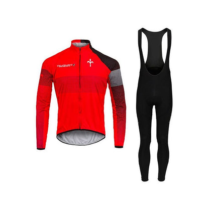 Bike Jacket Suit Winter Wool Bicycle Suit