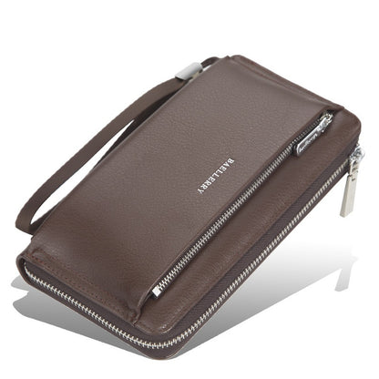 Large-capacity Zippered Clutch For Men