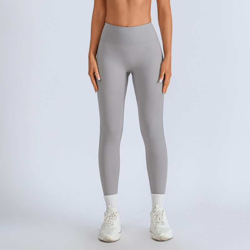 Beauty Back With Chest Pad Cross Spaghetti Strap Bra High Waist Fitness Pants