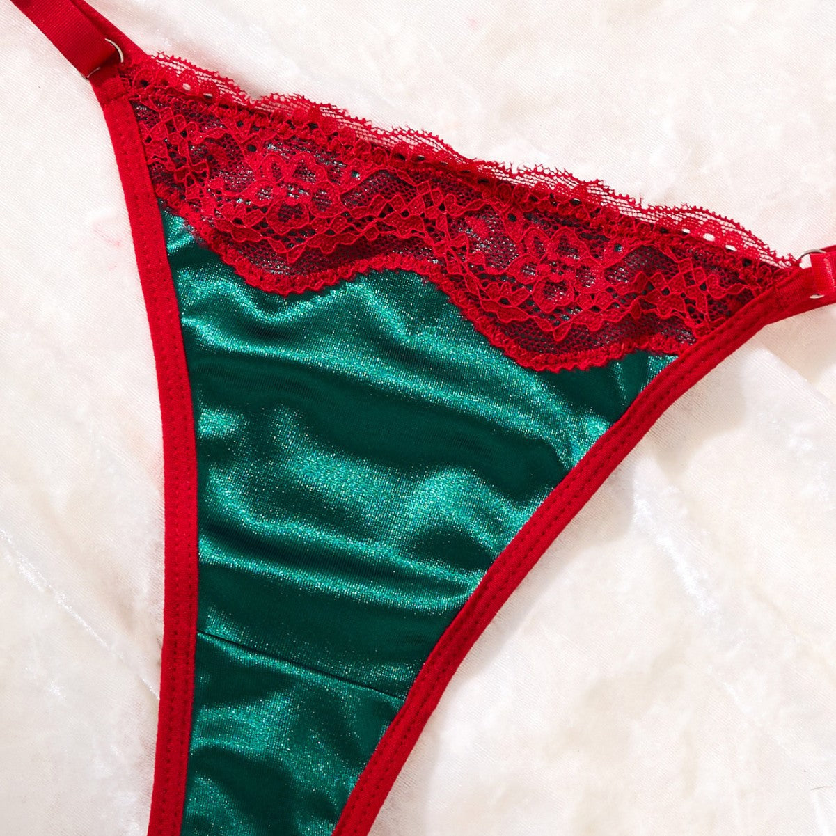 Women's Push-Up Bra And Thong Set