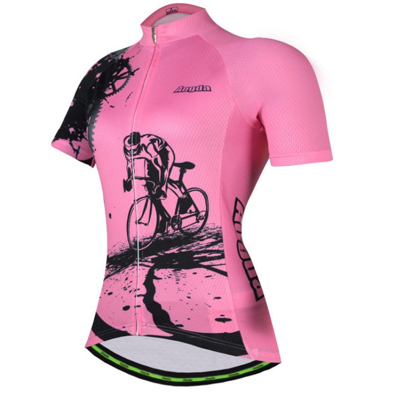 Ladies cycling suit short sleeve