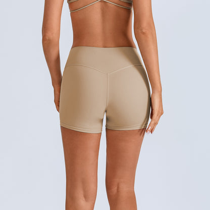 Beauty Back With Chest Pad Cross Spaghetti Strap Bra High Waist Fitness Pants