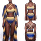 Women's Casual European And American Sexy Printed Bikini Swimming Suit