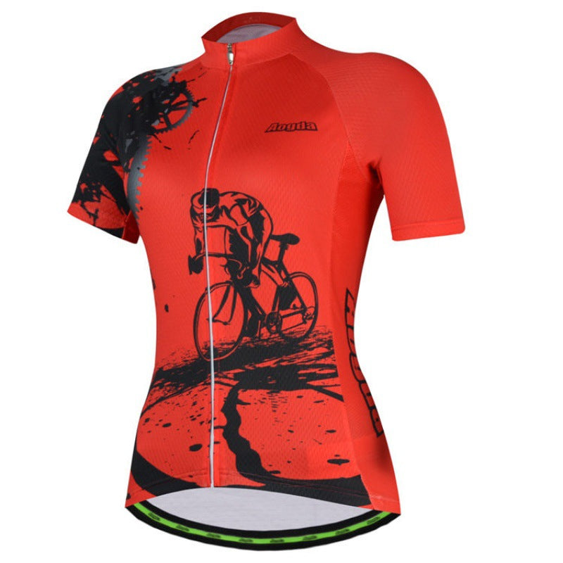 Ladies cycling suit short sleeve