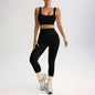 Quick-drying Yoga Clothes Suit Shockproof Sports Bra Yoga Pants