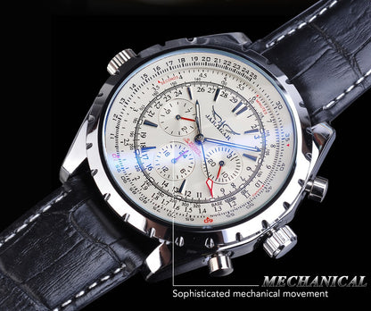 Mens Stylish Casual Multi-function Mechanical Watch