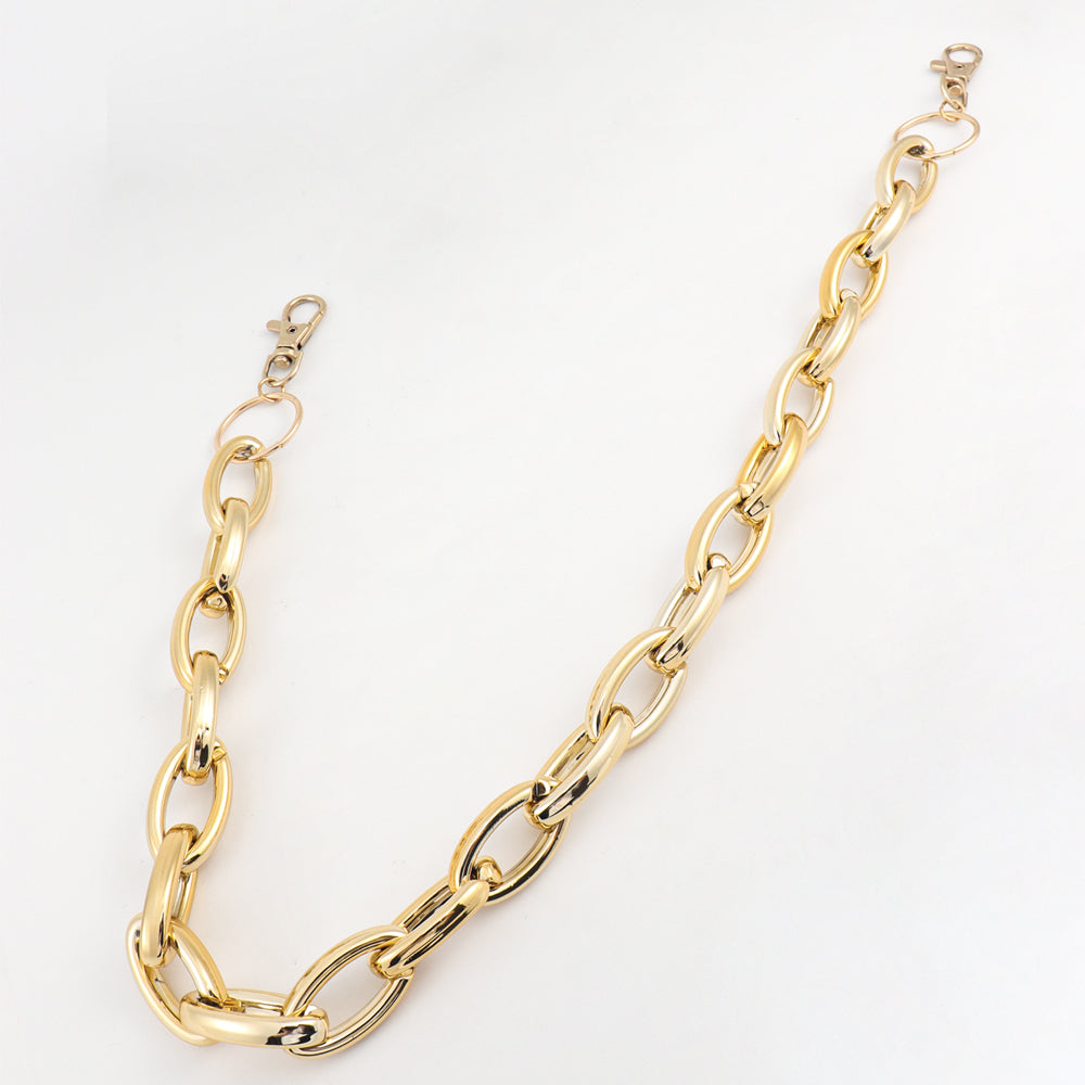 Simple Gold Hollow Pants Chain Ring Buckle Punk Style Thick Pants Chain Hip Hop Men And Women Jeans Cargo Pants Accessories