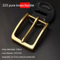 Casual Men Solid Brass Belt Buckle Accessories