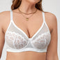 French Lace Bra Plus Size Underwear Ultra-thin Mesh