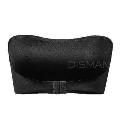 Front Buckle Side Drawing Upper Support Women's Non-slip Tube Top Breathable Bra