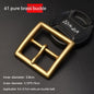 Casual Men Solid Brass Belt Buckle Accessories