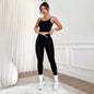 Seamless Vest Yoga Suit Bra Sports Trousers