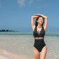 Bikini New Sexy Bikini Hot Spring Swimming Suit High Waist