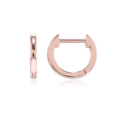 Smooth Round Design Fashion Trend Earrings Creative Men And Women Universal Earrings In Europe And The United States Accessories