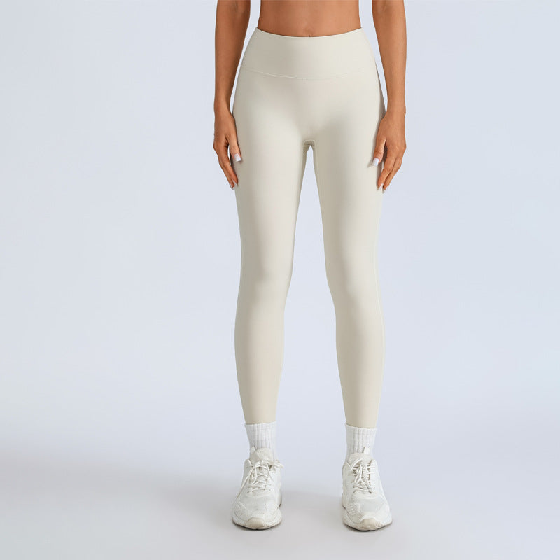 Beauty Back With Chest Pad Cross Spaghetti Strap Bra High Waist Fitness Pants