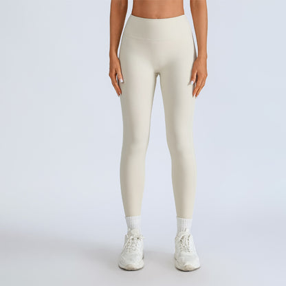 Beauty Back With Chest Pad Cross Spaghetti Strap Bra High Waist Fitness Pants