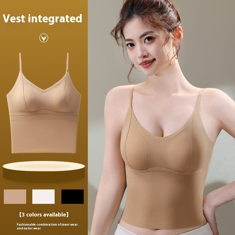 New Women's Spaghetti Strap Padded Push Up Bra