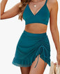 Split Bikini Cover Belly Slimming Swimsuit Suit