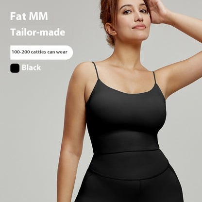 Sexy Plus Size Sports Bra Female Plump Girls Workout Underwear