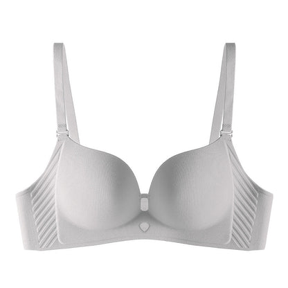Breast Size Exaggerating Holding Anti-sagging Wireless Flat Chest Bra