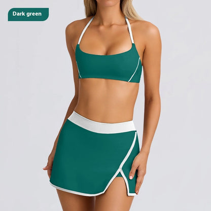Yoga Underwear Sports And Fitness Running Outdoor Bra And Skirt