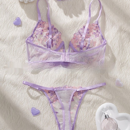 Sexy French Sexy Underwear Pure Lace Large Boob Size Concealing Bra