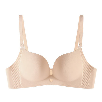 Breast Size Exaggerating Holding Anti-sagging Wireless Flat Chest Bra