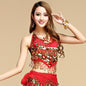 Dance Costume Sequined Chili Bra Top