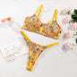 Women's Fashion Floral Underwear Suit