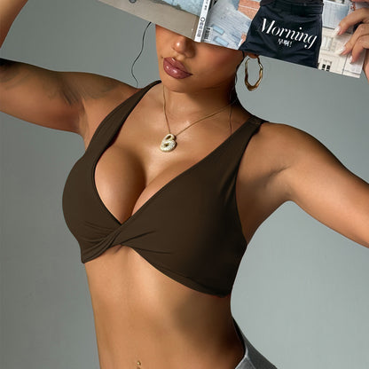 Beauty Back Exercise Underwear Women's Yoga Straps Bra