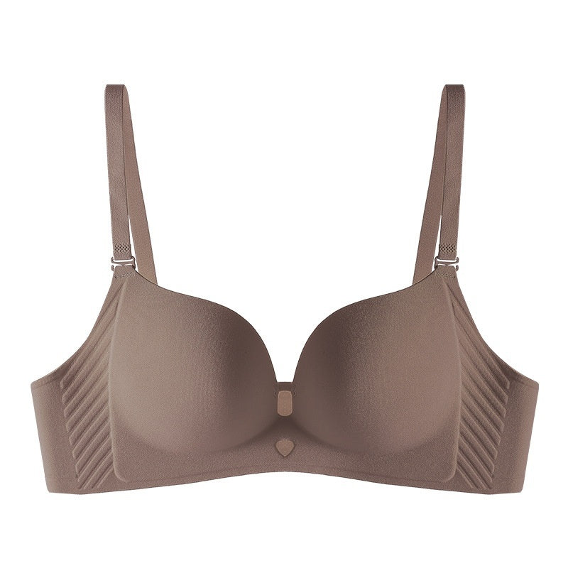 Breast Size Exaggerating Holding Anti-sagging Wireless Flat Chest Bra