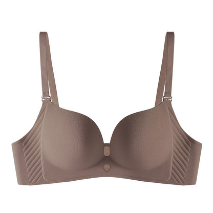 Breast Size Exaggerating Holding Anti-sagging Wireless Flat Chest Bra