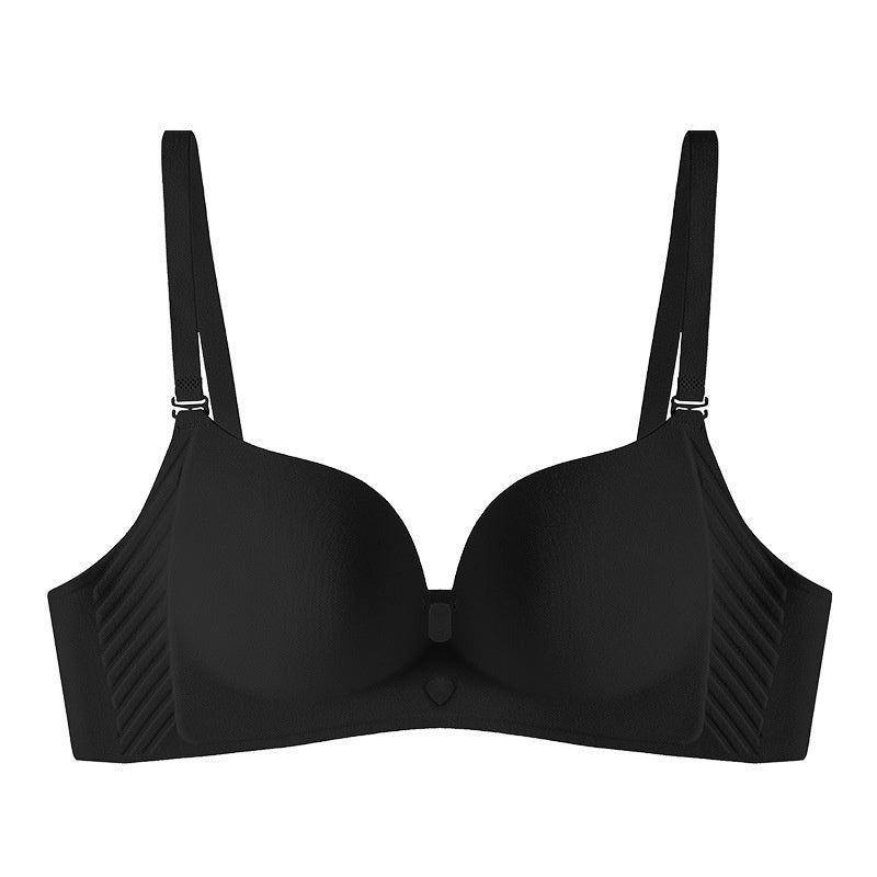 Breast Size Exaggerating Holding Anti-sagging Wireless Flat Chest Bra