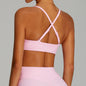 European And American Nude Feel Tight Back Yoga Bra Women's Quick-drying