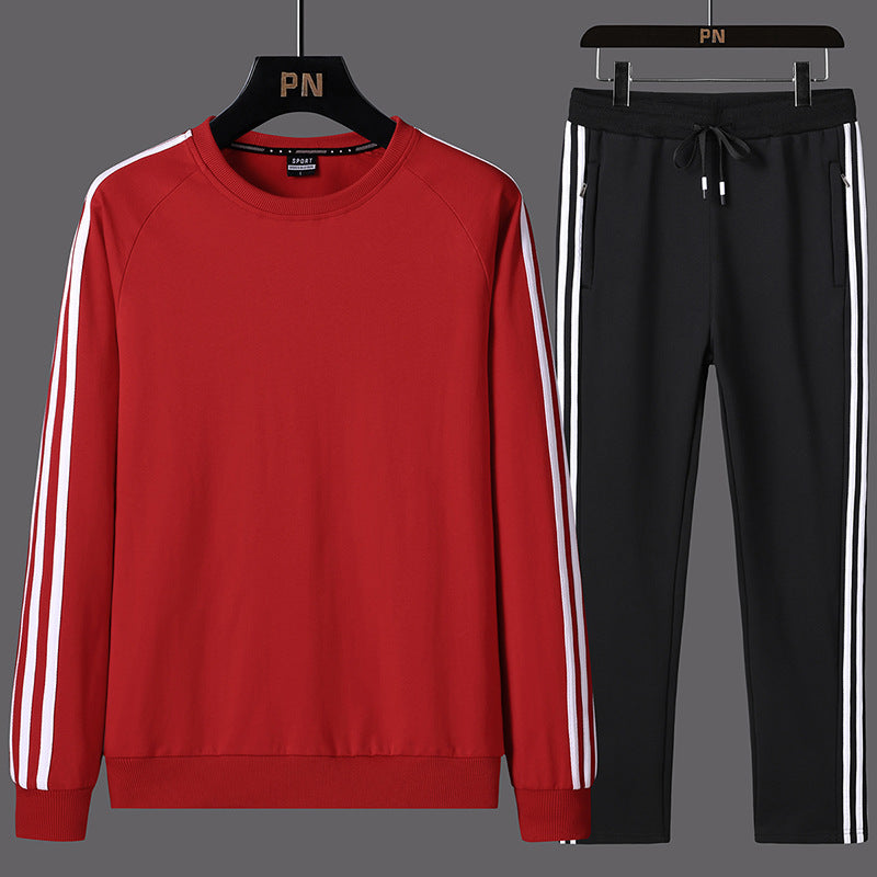Casual Sportswear Suit Men's Two-piece Suit Sweatshirt And Sweatpants