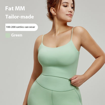 Sexy Plus Size Sports Bra Female Plump Girls Workout Underwear