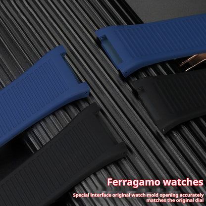 Sports Series Watch Waterproof Concave Silicone Black Watch Accessories Men