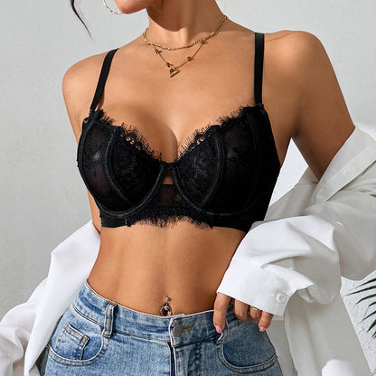 Women's Fashionable New Lace French Bra
