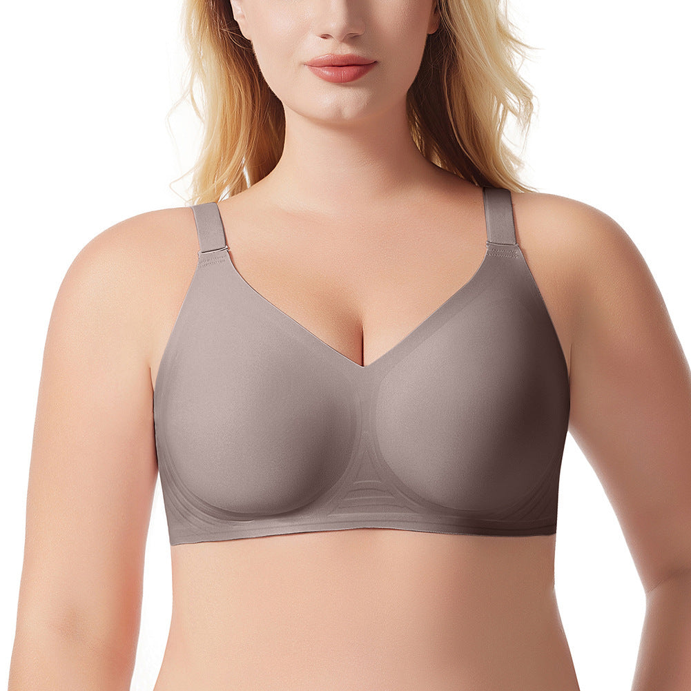 Seamless Big Chest Underwear Wireless Comfortable Bra