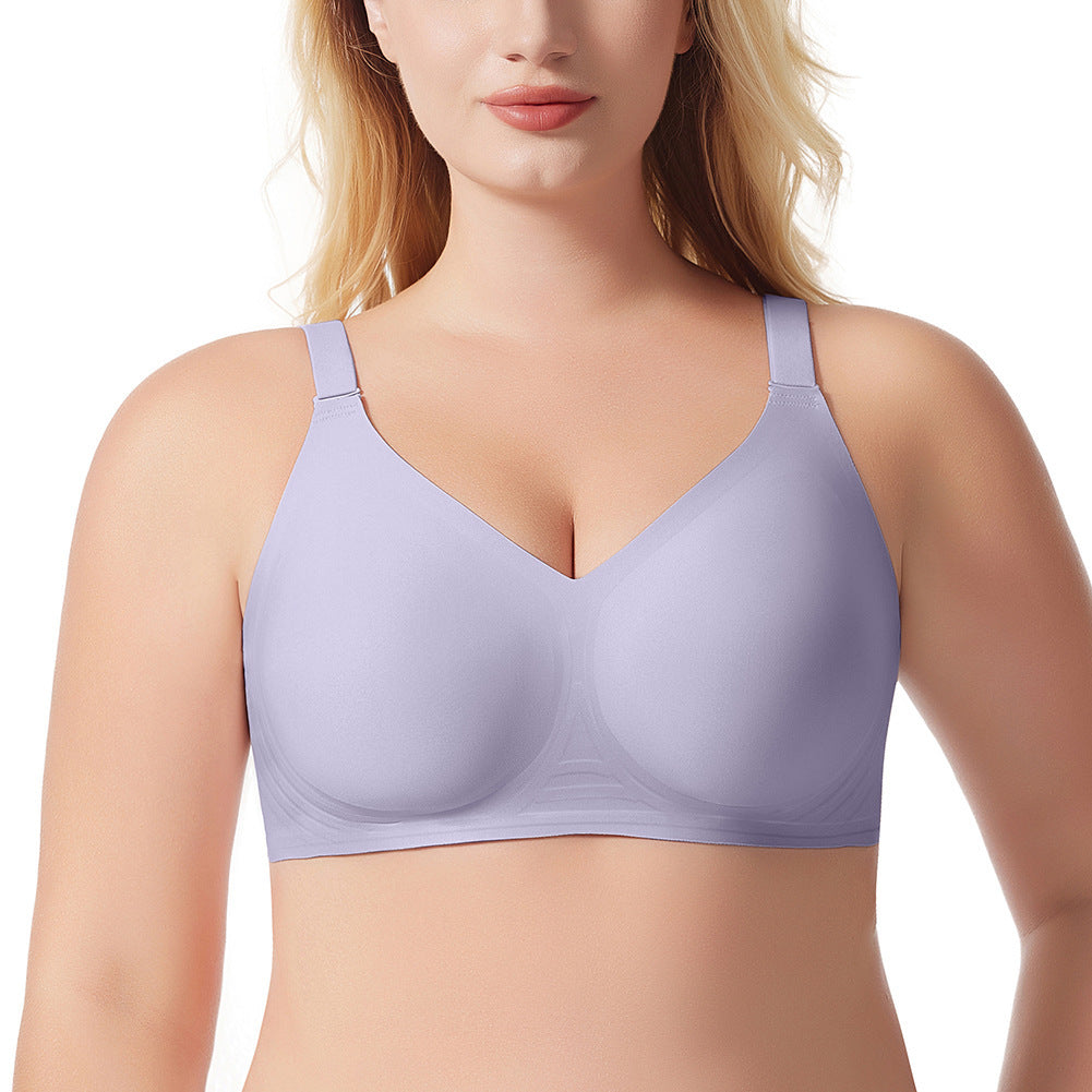 Seamless Big Chest Underwear Wireless Comfortable Bra