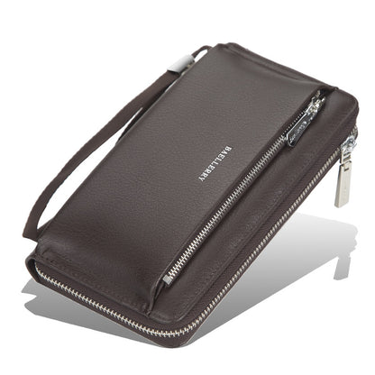Large-capacity Zippered Clutch For Men