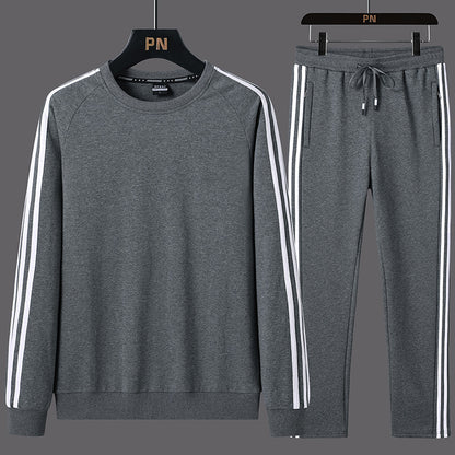 Casual Sportswear Suit Men's Two-piece Suit Sweatshirt And Sweatpants