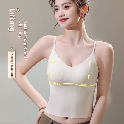 New Women's Spaghetti Strap Padded Push Up Bra