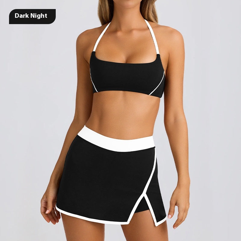 Yoga Underwear Sports And Fitness Running Outdoor Bra And Skirt