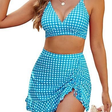 Split Bikini Cover Belly Slimming Swimsuit Suit