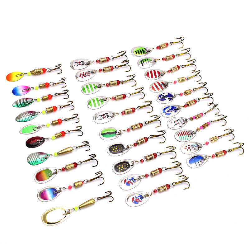 Tossing Type Lure Composite Iron Sheet Fishing Gear Accessories Suit